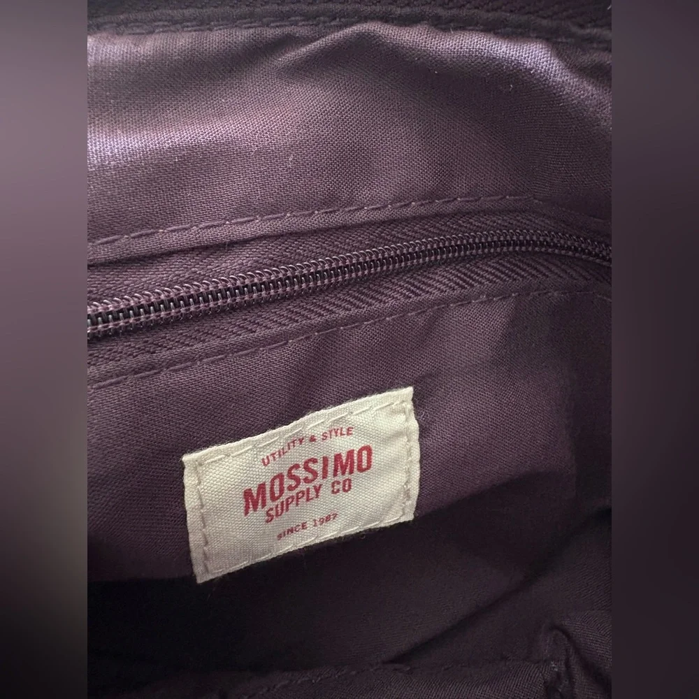 Mossimo Supply Co. Dark Purple Fringe Crossbody Bag - Picture 5 of 5
